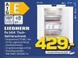 Fe 1414 Tisch-Gefrierschrank Angebote von Liebherr bei EURONICS EGN Salzgitter für 429,00 €