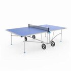Tischtennisplatte im DECATHLON Prospekt Tischtennisplatte Outdoor - PPT 500.2 blau im aktuellen DECATHLON Prospekt für 399,99 €