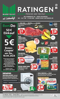 Lebensmittel im Marktkauf Prospekt "Aktuelle Angebote" mit 40 Seiten (Düsseldorf)