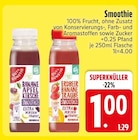 Aktuelles Banane Apfel Kirsche Smoothie Angebot bei EDEKA in Regensburg ab 1,00 €