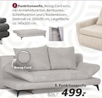 Funktionssofa bei BRAUN Möbel-Center im Stockach Prospekt für 499,00 €