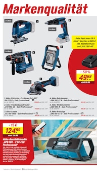 Bohrmaschine im toom Baumarkt Prospekt "Respekt, wer's selber macht." mit 20 Seiten (Moers)