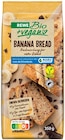 Bio Backwaren im REWE Prospekt Banana Bread von REWE Bio + vegan im aktuellen REWE Prospekt für 1,89 €