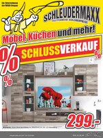 Schleuder-Maxx Sonderposten-Markt Prospekt "SCHLUSSVERKAUF!", 14 Seiten, für München-Flughafen, 28.01.2020 - 10.02.2020 Schleuder-Maxx Sonderposten-Markt Prospekt "SCHLUSSVERKAUF!", 14 Seiten, für München-Flughafen, 28.01.2020 - 10.02.2020