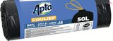 Sac poubelle lien coulissant 15x50L - APTA - Intermarché Hyper à Nîmes Sac poubelle lien coulissant 15x50L - APTA en promo chez Intermarché Hyper Nîmes à 1,60 €