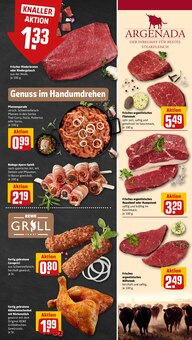 Steak im aktuellen REWE Prospekt (Essen) Steak im REWE Prospekt "Dein Markt" mit 30 Seiten (Essen)