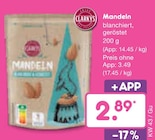 Mandeln von CLARKYS für 2,89 € bei Netto Marken-Discount im Angebot Mandeln von CLARKYS im aktuellen Netto Marken-Discount Prospekt