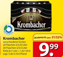 Krombacher bei famila Nordost in Stade Krombacher im Angebot bei famila Nordost Stade für 9,99 €