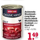 Gran Carno Adult Multifleisch-Cocktail im Angebot bei E center in Baden-Baden Gran Carno Adult Multifleisch-Cocktail Angebote von Animonda bei E center Baden-Baden für 1,49 €