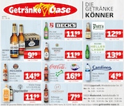 Getränke Oase Getränkemärkte Prospekt der aktuellen Woche mit 1 Seite, gültig von 27.10.2025 bis 31.10.2025, in Lippstadt und Umgebung Aktueller Getränke Oase Getränkemärkte Prospekt in Lippstadt und Umgebung, "Aktuelle Angebote" mit 1 Seite, 27.10.2025 - 31.10.2025