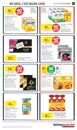 Prix et réduction Dosettes Café dans le prospectus Intermarché Hyper en cours Offre Dosettes Café dans le catalogue Intermarché Hyper du moment à la page 17