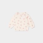 Sweat oversize manches longues col rond creme bébé fille - La Halle Sweat oversize manches longues col rond creme bébé fille à 4,99 € dans le catalogue La Halle