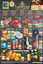 Aktueller EDEKA Discounter Prospekt in Krefeld und Umgebung, "Aktuelle Angebote" mit 8 Seiten, 21.12.2024 - 24.12.2024