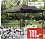Metallgarten-Pavillon im Angebot bei Wreesmann in Aurich Metallgarten-Pavillon Angebote von Top Garten bei Wreesmann Aurich für 111,00 €