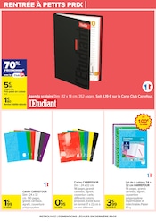 Fournitures Scolaires Angebote im Prospekt "Carrefour" von Carrefour Fournitures Scolaires Angebote im Prospekt "Carrefour" von Carrefour auf Seite 100