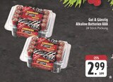 Alkaline Batterien AAA Angebote von Gut & Günstig bei E center Jena für 2,99 €