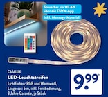 LED-Leuchtstreifen von CASALUX für 9,99 € bei ALDI SÜD im Angebot LED-Leuchtstreifen von CASALUX im aktuellen ALDI SÜD Prospekt