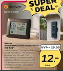 Wetterstation mit Außensensor WS-520 von denver für 12,00 € bei Netto mit dem Scottie im Angebot Wetterstation mit Außensensor WS-520 von denver im aktuellen Netto mit dem Scottie Prospekt