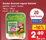 vegane Gerichte von Garden Gourmet für 2,49 € bei Netto Marken-Discount im Angebot vegane Gerichte von Garden Gourmet im aktuellen Netto Marken-Discount Prospekt