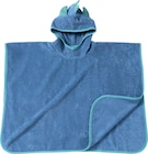 Badeponcho mit 3D-Dino-Applikation, blau, Gr. 0, ca. 1 - 4 Jahre von ALANA im aktuellen dm-drogerie markt Prospekt