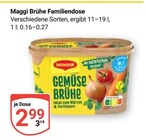 Brühe Familiendose im Angebot bei GLOBUS in Kempen Brühe Familiendose Angebote von Maggi bei GLOBUS Kempen für 2,99 €