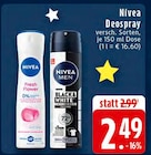 Fresh Flower Deospray im Angebot bei EDEKA in Willich Fresh Flower Deospray Angebote von Nivea bei EDEKA Willich für 2,49 €