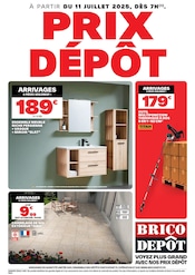 Aspirateur Angebote im Prospekt "PRIX DÉPÔT" von Brico Dépôt auf Seite 1