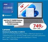 dodenhof TechnikWelt Posthausen - Notebook IdeaPad Slim 3 16IRH10 Angebot im Prospekt Notebook IdeaPad Slim 3 16IRH10 bei dodenhof TechnikWelt im Posthausen Prospekt für 749,00 €