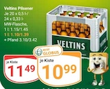 Pilsener im Angebot bei GLOBUS in Gotha Pilsener Angebote von Veltins bei GLOBUS Gotha für 10,99 €