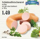 Aktuelles Schinkenfleischwurst Angebot bei EDEKA in Bergisch Gladbach ab 1,49 €