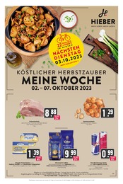 Hieber Prospekt für Bad Krozingen mit 18 Seiten Hieber Prospekt für Bad Krozingen: Aktuelle Angebote, 18 Seiten, 02.10.2023 - 07.10.2023