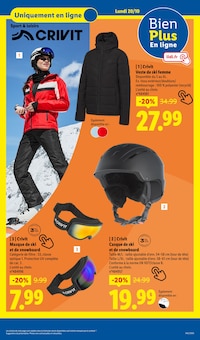 Promotion Accessoire Sport dans le prospectus Lidl, valable du 16/10/2025 au 22/10/2025 Promo Accessoire Sport dans le catalogue Lidl du moment à la page 77
