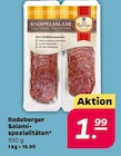 Salamispezialitäten von Radeberger im aktuellen Netto mit dem Scottie Prospekt für 1,99 €