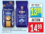 Kaffee Caffè Crema Angebote von Mövenpick bei Marktkauf Maintal für 13,99 €