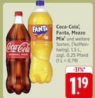 Coca-Cola, Fanta, Mezzo Mix Angebot in Kappel-Grafenhausen Coca-Cola, Fanta, Mezzo Mix im aktuellen Prospekt bei EDEKA in Kappel-Grafenhausen