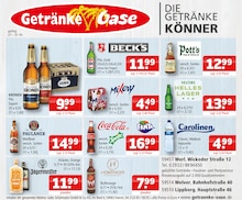 Cola im aktuellen Getränke Oase Prospekt (Soest) Cola im Getränke Oase Prospekt "Aktuelle Angebote" mit 1 Seiten (Soest)