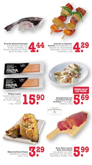 Lachs im E center Prospekt "Aktuelle Angebote" mit 80 Seiten (Karlsruhe)