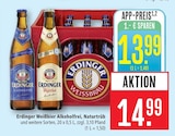 Aktuelles Weißbier Alkoholfrei, Naturtrüb und weitere Sorten Angebot bei Marktkauf in Heilbronn ab 13,99 €