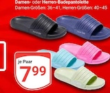 Damen-Badepantolette im Angebot bei GLOBUS in Weinheim Damen-Badepantolette Angebote bei GLOBUS Weinheim für 7,99 €
