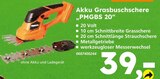 Akku Grasbuschschere PMGBS 20 Angebote bei Globus-Baumarkt Magdeburg für 39,00 €