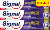 DENTIFRICE COMPLET INTÉGRAL 8 SIGNAL - SIGNAL en promo chez Auchan Hypermarché DENTIFRICE COMPLET INTÉGRAL 8 SIGNAL - SIGNAL dans le catalogue Auchan Hypermarché