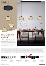 Zurbrüggen Lampe im Prospekt 
