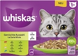 Gemischte Auswahl Katzennahrung Angebote von Whiskas bei REWE Köln für 3,99 €