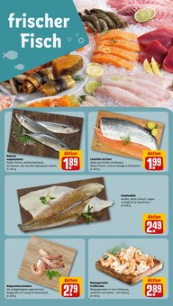 Lachs im aktuellen REWE Prospekt (Duisburg) Lachs im REWE Prospekt "Dein Markt" mit 32 Seiten (Duisburg)