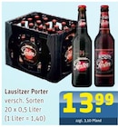 Porter Angebote von Lausitzer bei Getränke Arena Mülheim für 13,99 €