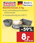 Backformenset, 3-tlg. im Angebot bei Netto Marken-Discount in Hemer Backformenset, 3-tlg. Angebote von Kaiser bei Netto Marken-Discount Hemer für 8,00 €