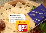 nussig Schnittkäse Angebote von Elbländer bei REWE Bottrop für 0,99 €