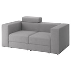 2er-Sitzelement mit Nackenkissen/Tonerud grau mit Nackenkissen/Tonerud grau Angebote von JÄTTEBO bei IKEA Brandenburg für 940,00 €