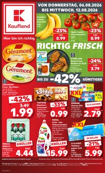 Wasser im aktuellen Kaufland Prospekt (Stuttgart) Wasser im Kaufland Prospekt "Hier bin ich richtig" mit 65 Seiten (Stuttgart)