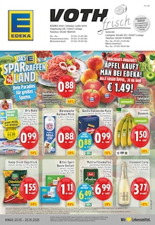 EDEKA Prospekt der Woche "Aktuelle Angebote" Seite 1, 20.10.2025 bis 25.10.2025 für Lemgo Aktueller EDEKA Prospekt "Aktuelle Angebote" Seite 1 von 24 Seiten für Lemgo